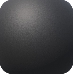 Powder Coat Gloss Color - Matte Black